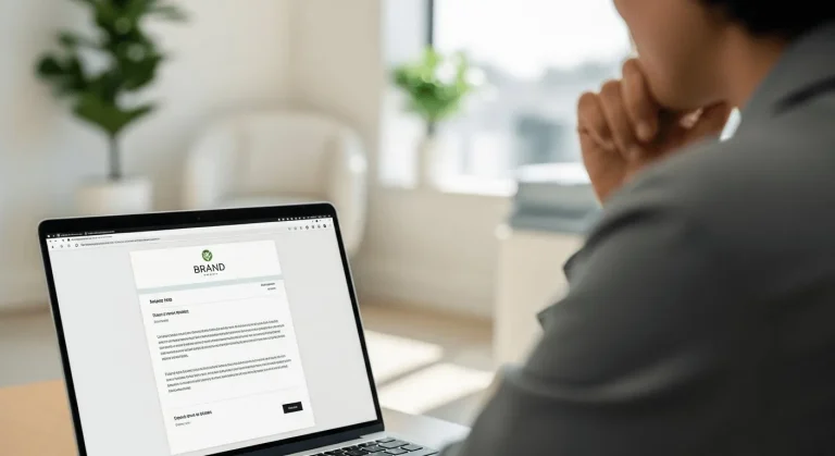 Healthcare email marketing concept with medical icons
