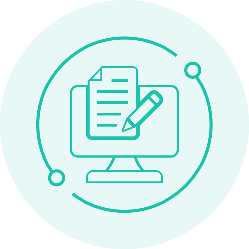 Content creation service icon