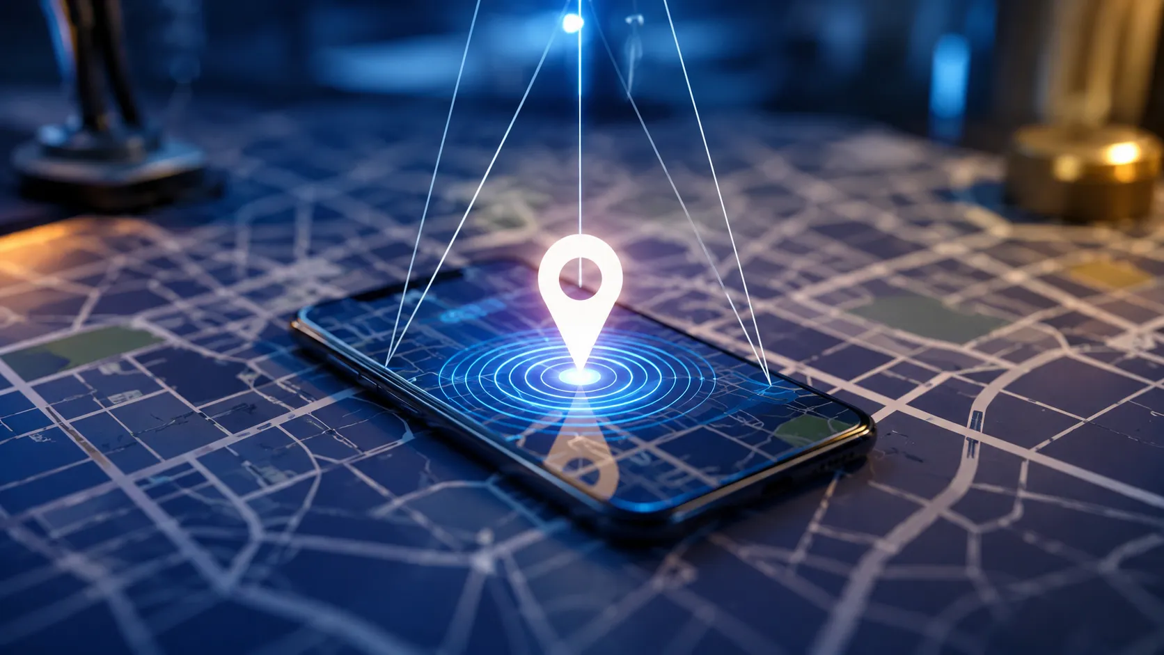 marketing-automation-efficiency-featured Glowing interconnected gears and light paths routing small task tokens automatically above a laptop