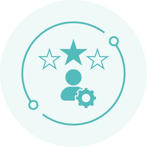Reputation management service icon